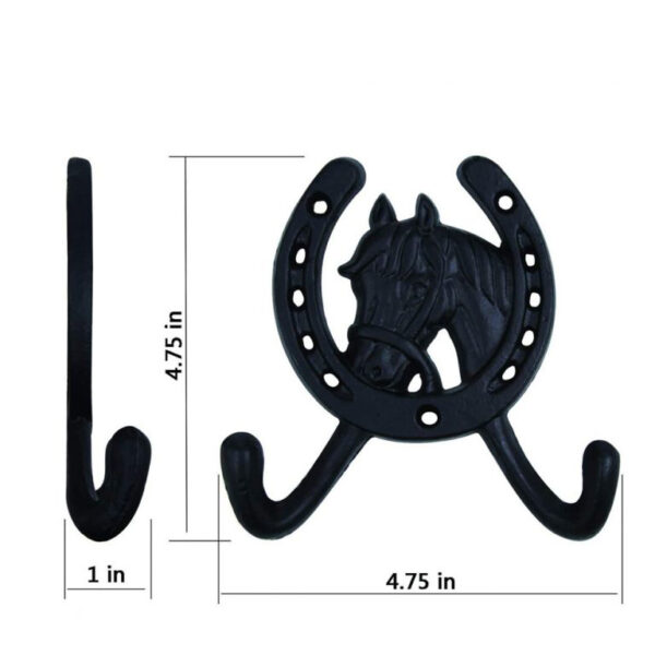 Vintage Antique Iron Hook - Image 5