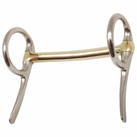 Miniature Half Cheek Mullen Mouth Driving Bit